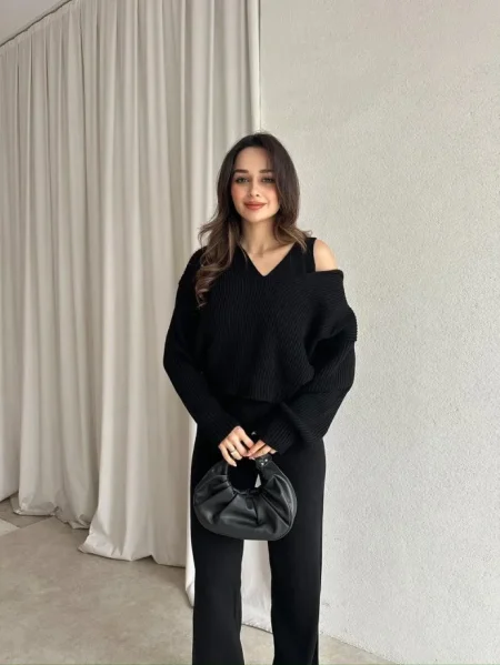 طقم صوف 3 قطع